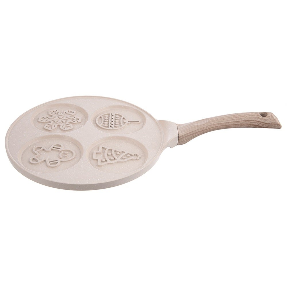 Patelnia do jajek granitowa 4 otwory 26 cm - 4