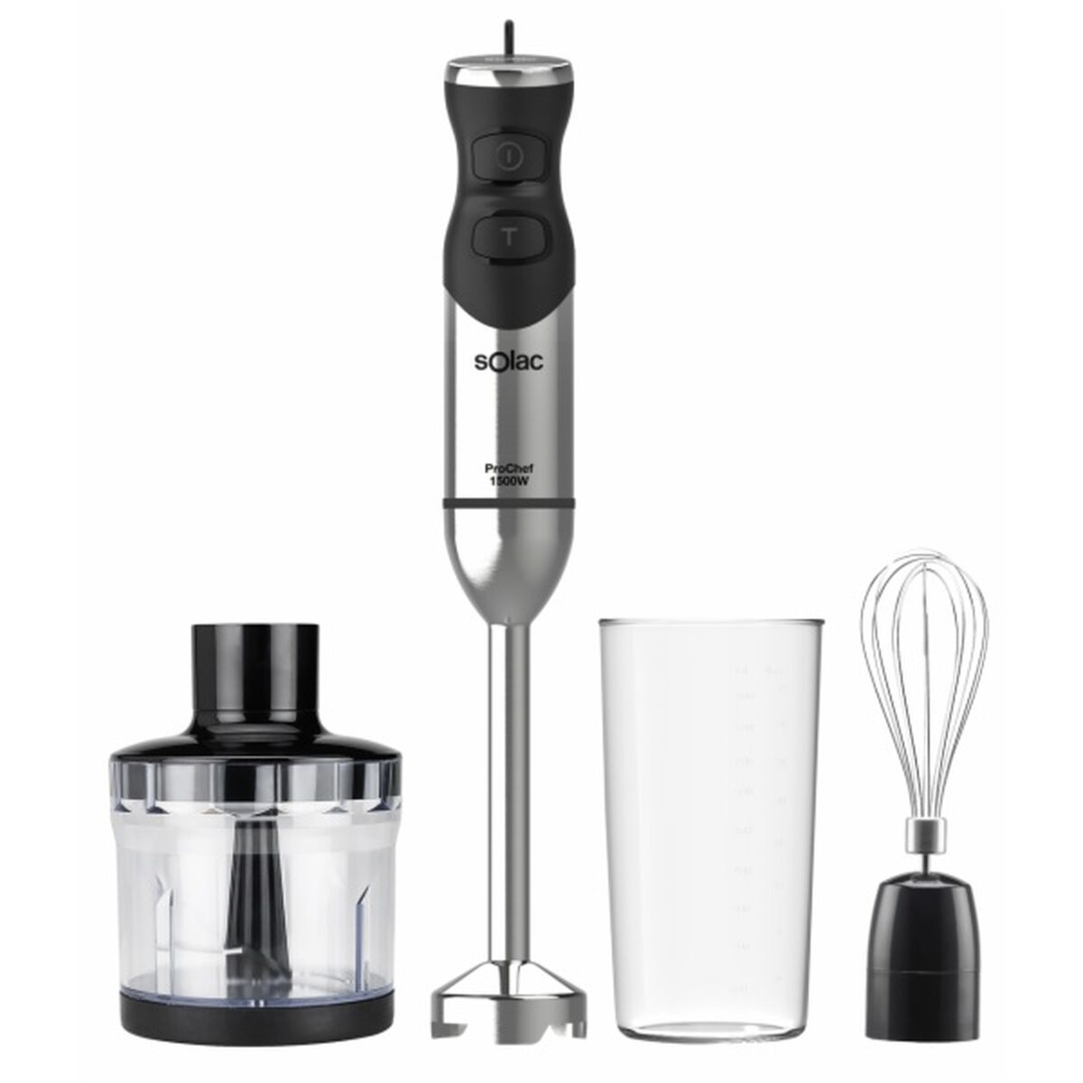 Batidora de mano Solac BA5618 Pro Chef 1501 | 1500 W, 0, 7 L
