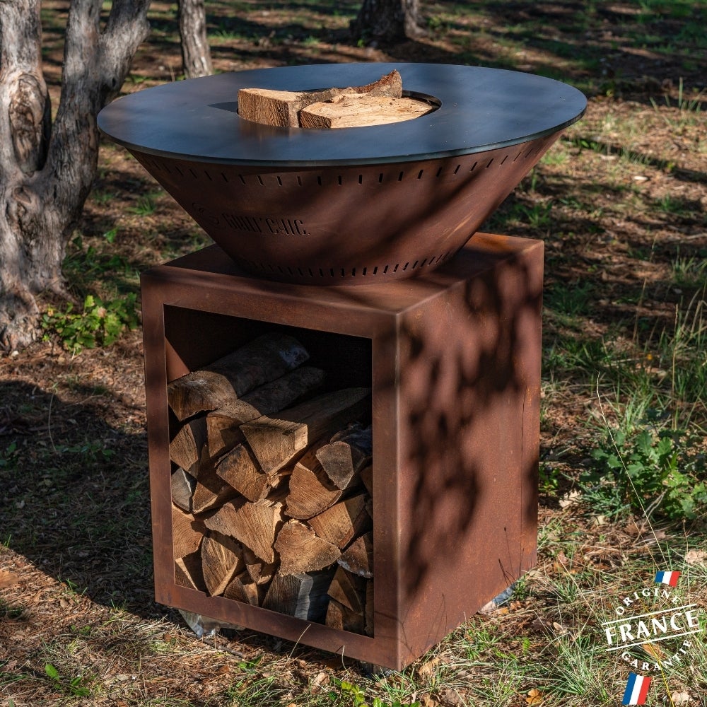 Brasero Classique Corten 83 Double Cuve - 2
