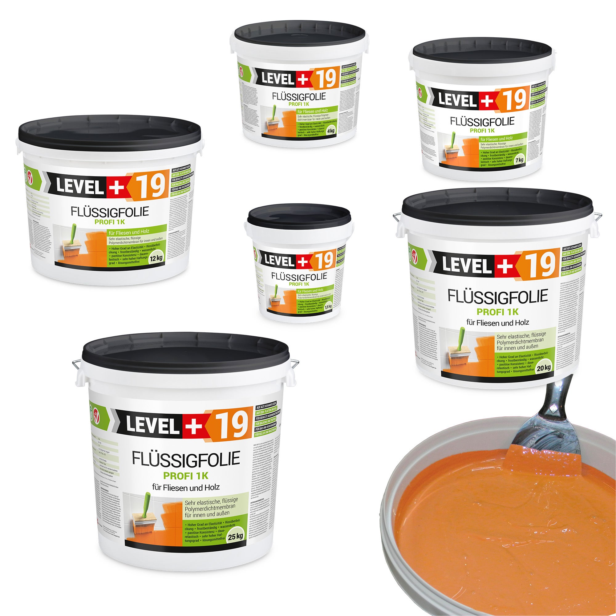Film liquide film d'étanchéité professionnel étanchéité carrelage bois RM19 - 3KG - 3
