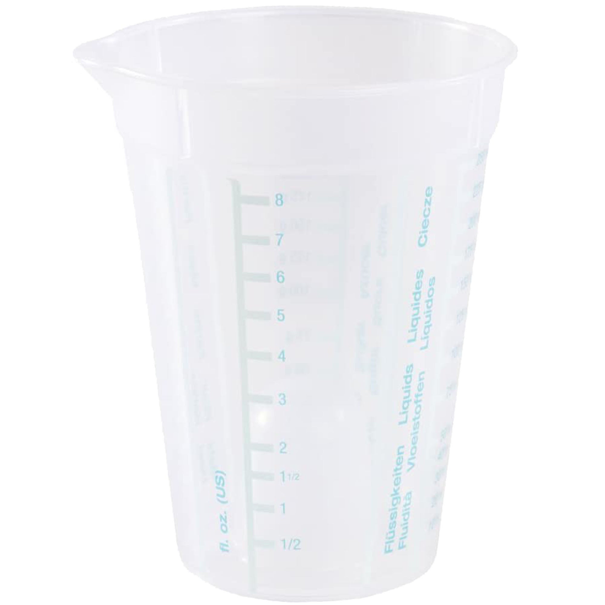 PICHET DE MESURE en plastique de 5 L et bec verseur flexible litre et