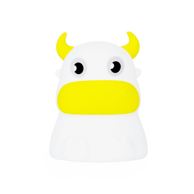 Luz nocturna táctil de vaca de silicona (con cable usb) - silumen
