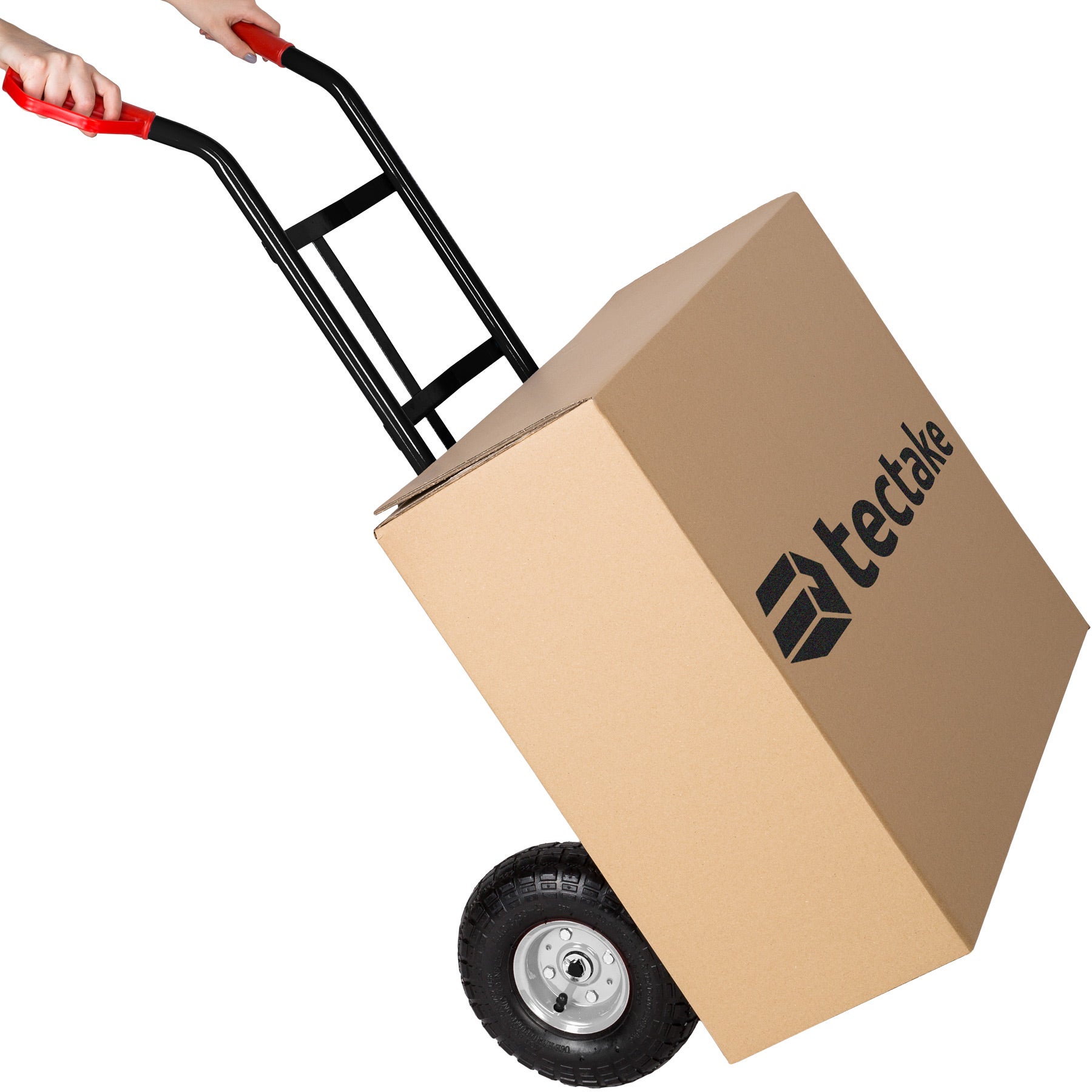 Diable rigide en acier avec une capacité de charge de 200 kg TECTAKE - 5