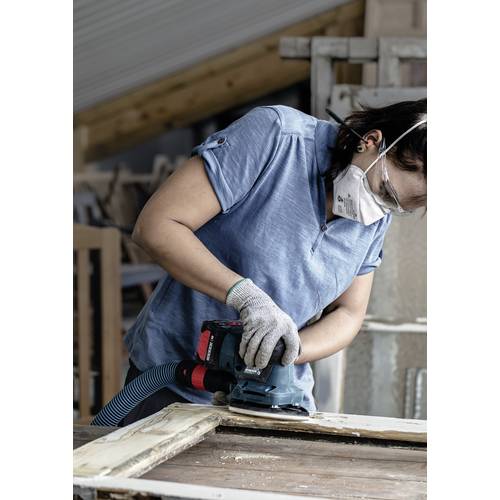 Bosch Professional 10x Carte abrasive Expert C470 senza fori (per Legno duro, Vernice su legno, 93x230 mm, Grana 320, accessorio Levigatrice orbitale) - 3