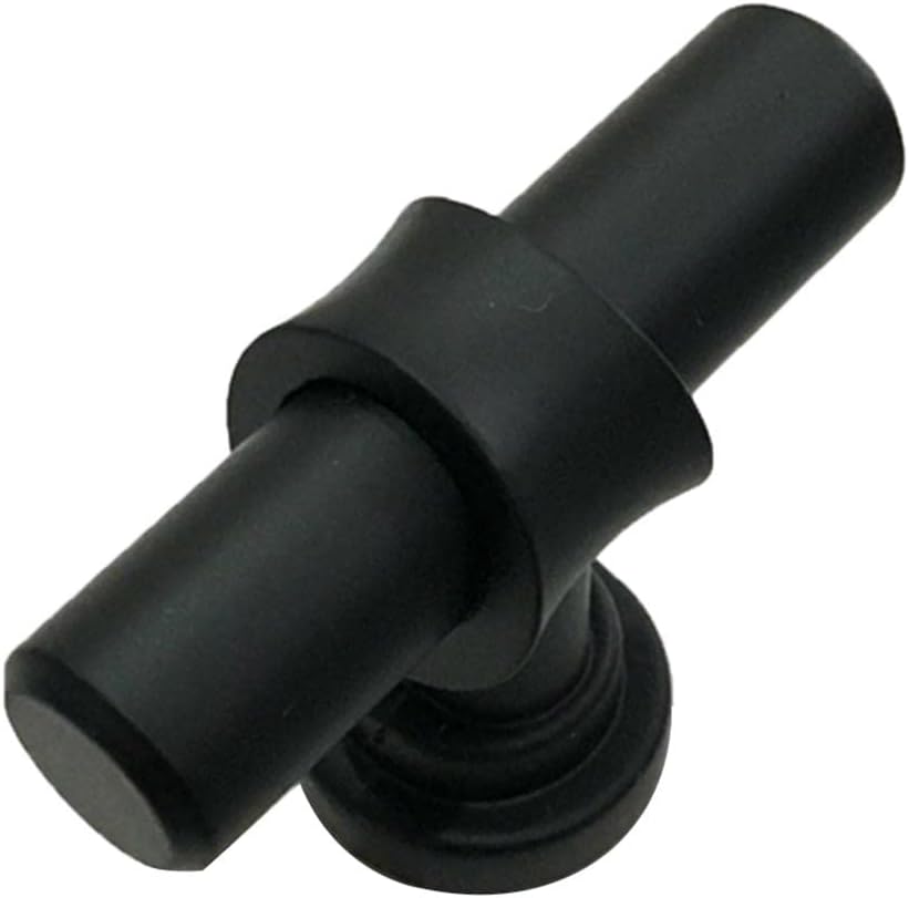 Uchwyt meblowy czarny, uchwyt do szafki, uchwyt kuchenny, gałki meblowe, gałki z uchwytem, 50 mm