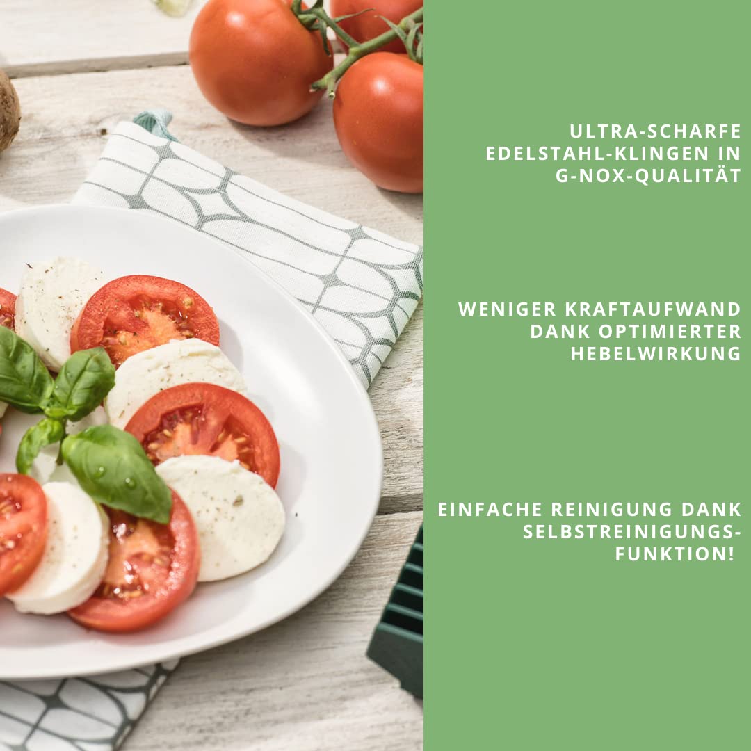 Genius Nicer Dicer Chef Deluxe XXL 37 pezzi con set di ciotole in vetro, tagliapatate e ciotola 3 in 1 - 3