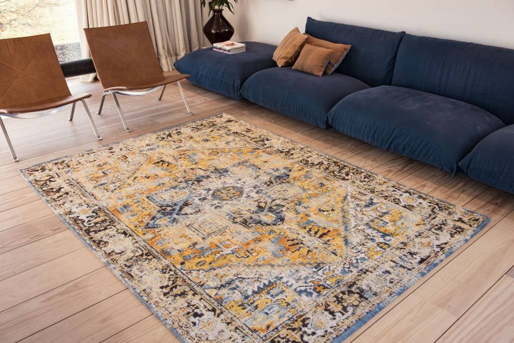 Heriz design - Tapis classique antiquaire - Amir Gold - 140 x 200 CM - louis de poortere - 2