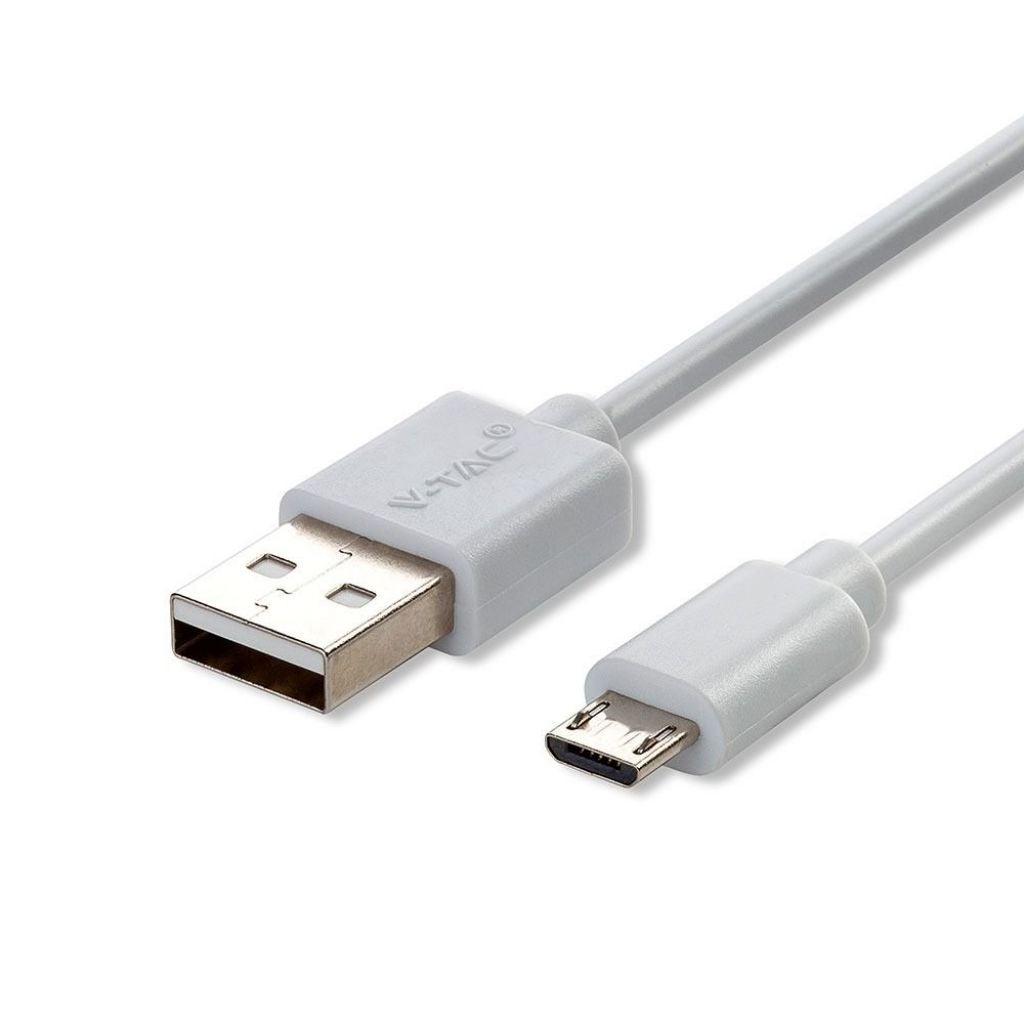 Baseus Cavo Micro-USB 1 Metro Bianco, Cavetto Dati E Ricarica Veloce, 2 Anni Di Garanzia