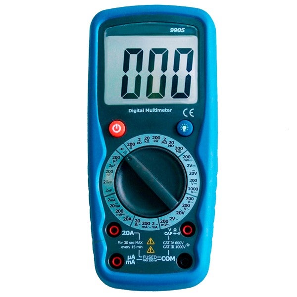 Multímètre Numérique Professionnel Multi Testeur 700V AC 1000V DC 20A AC/DC 20 A - 2