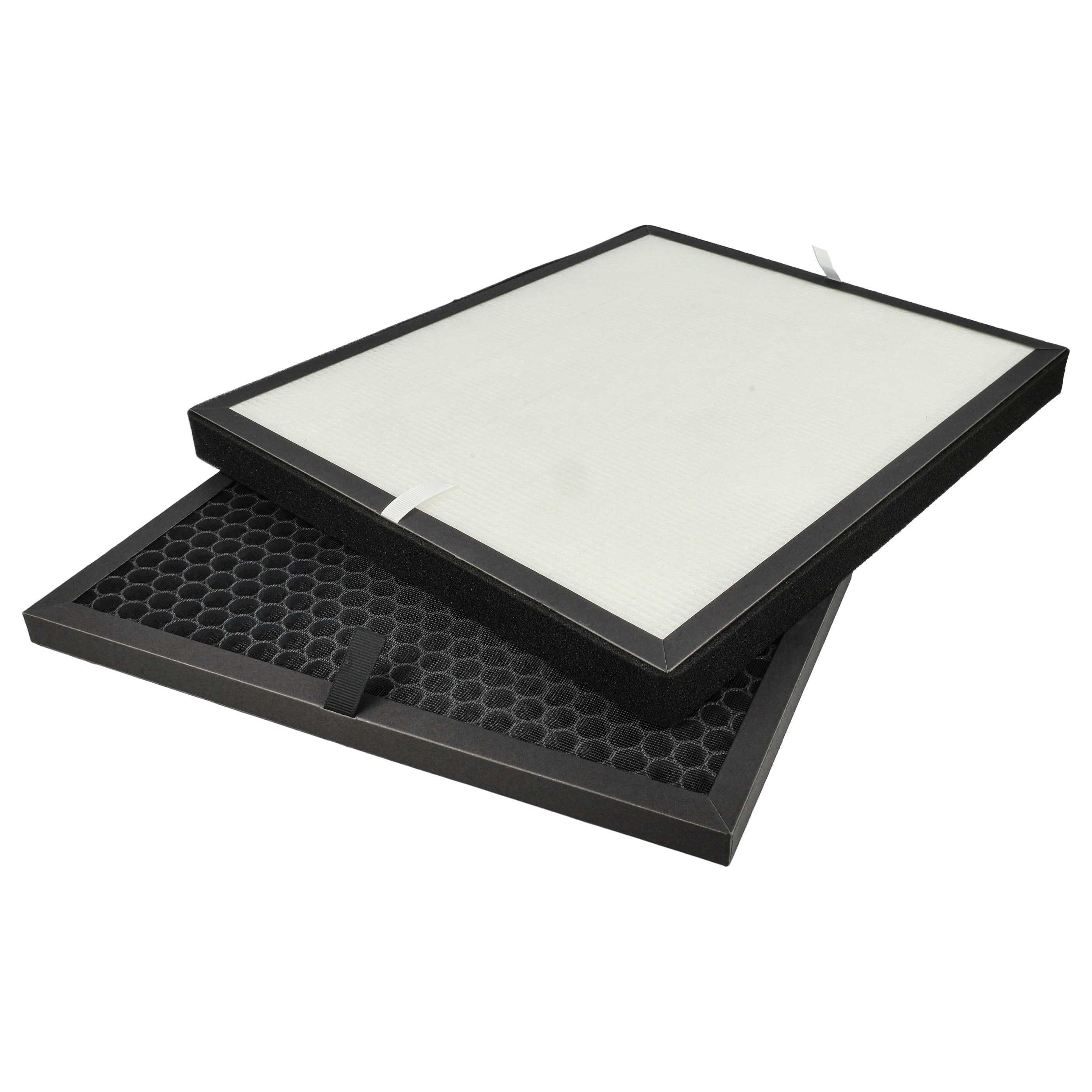 Lot De 2 Filtres HEPA + Charbon Actif LEVOIT LV-PUR131 - Filtre Rechange Purificateur Air