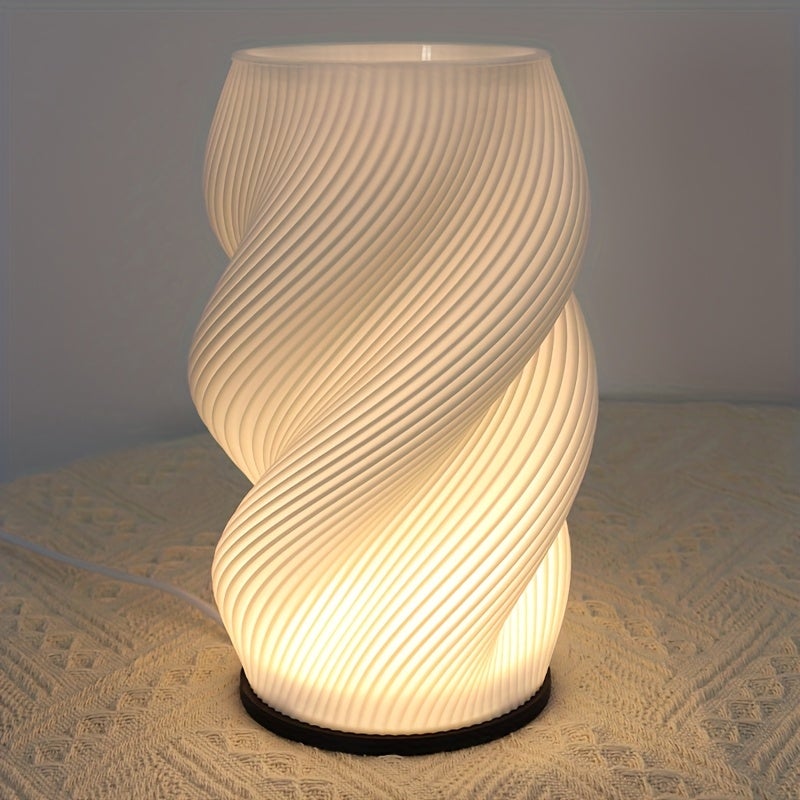 Lámpara de mesa geométrica