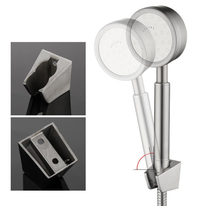 Robinet de Salle de Bain en Acier Inoxydable 304 avec Douchette 22cm, Flexible 1,5m, Mitigeur Eau Chaude Froide - 4