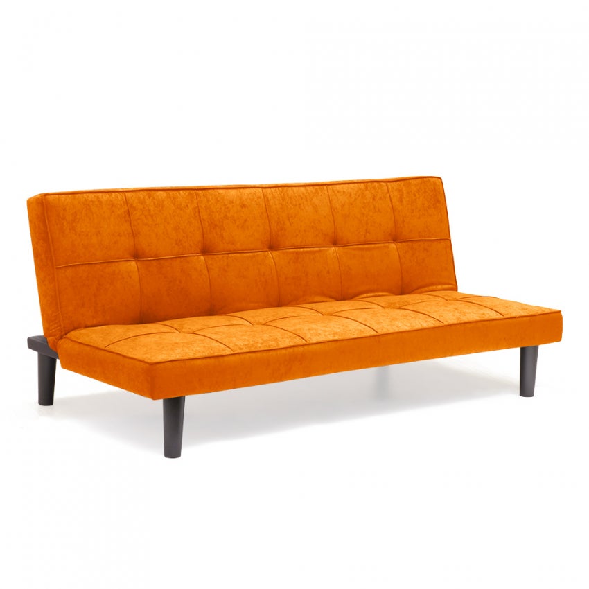 Canapé Convertible 2 Places en tissu clic-clac pour chambre et bureau Giada - 3