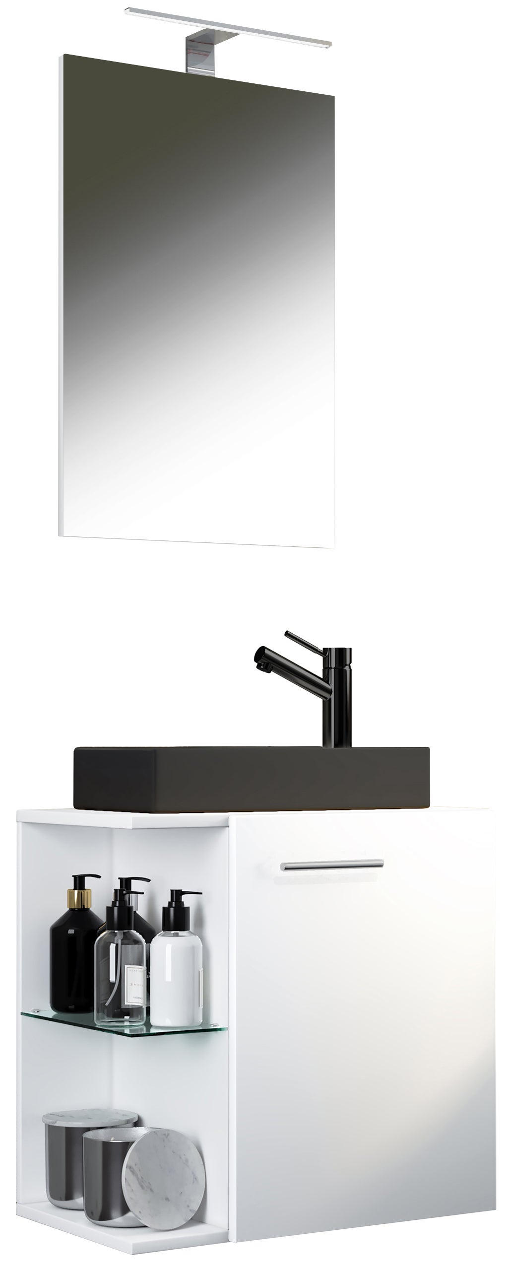 umywalka do mebli łazienkowych Hausa Biały W. 122 x S. 52 x G. 34 cm