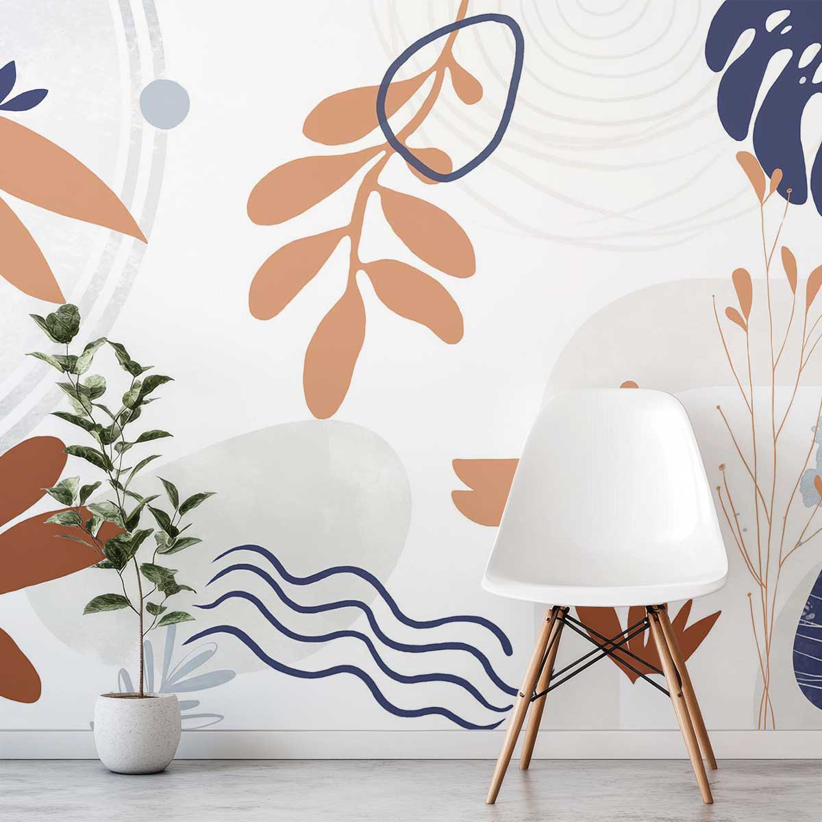 Papel pintado con plantilla pop
