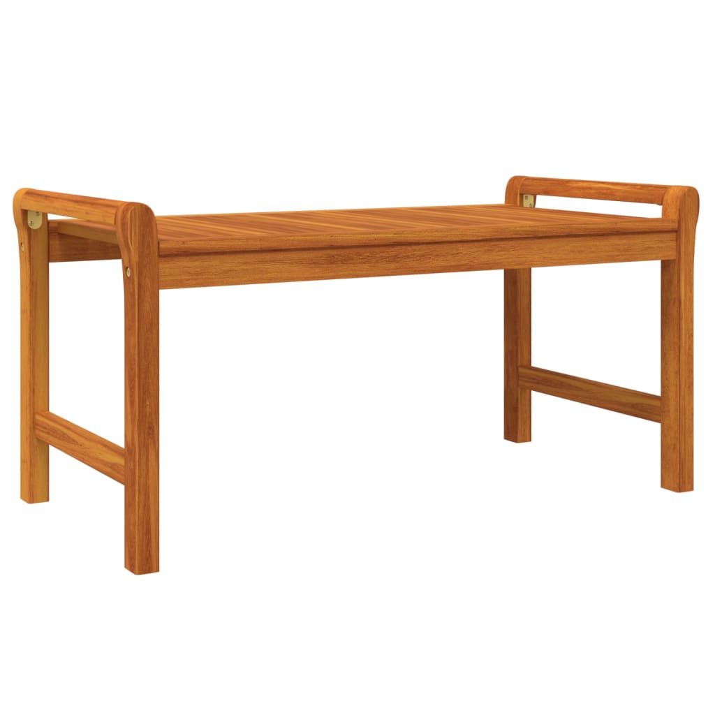 Salon bas de jardin en bois Marron 2 personnes - 7
