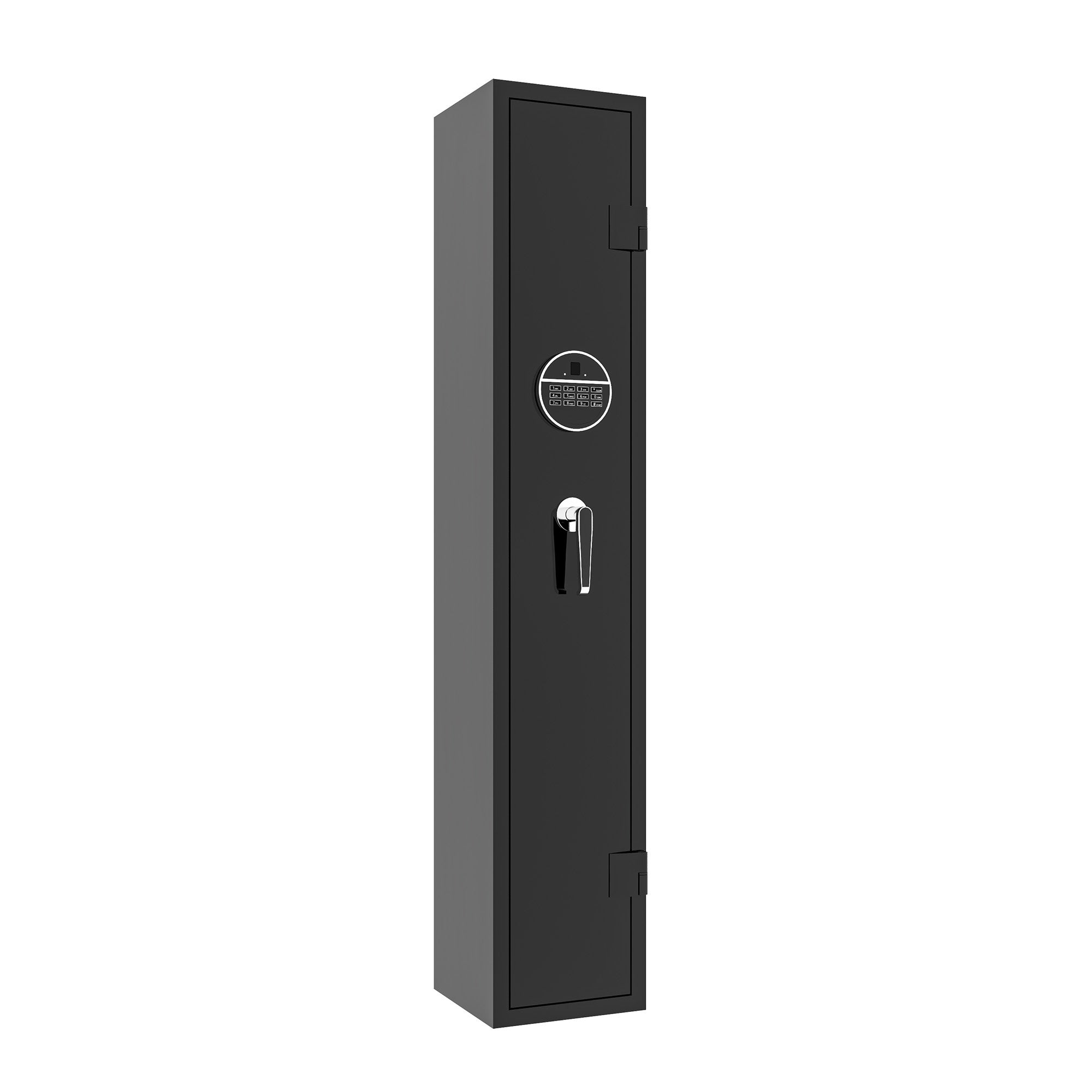 Coffre-fort Ignifuge Pour 10 Fusils - Dimensions 55,2 Pouces - Acier - Poids 66 Livres