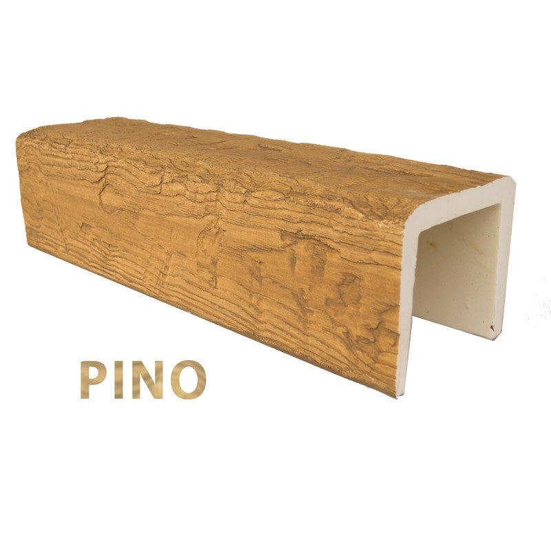 Decoracion Poliuretano  Viga Imitación Madera Color Pino 16X13x300 Cm Fabricada En Poliuretano , Leroy Merlin