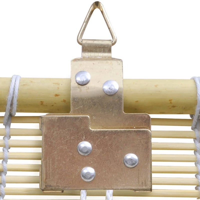 Tende a Rullo in Bambù Naturale 150x220 cm vidaXL - 5