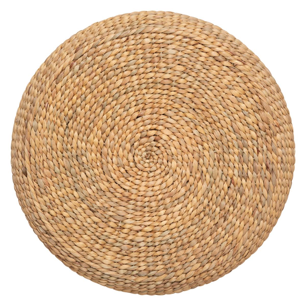 Atmosphera - Puff «Wond» - jacinto de agua tejido D55 cm - 2