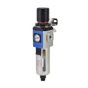 Filtro Separatore Acqua Olio Per Compressore 1/2'' - Regolatore Di Pressione Con Manometro