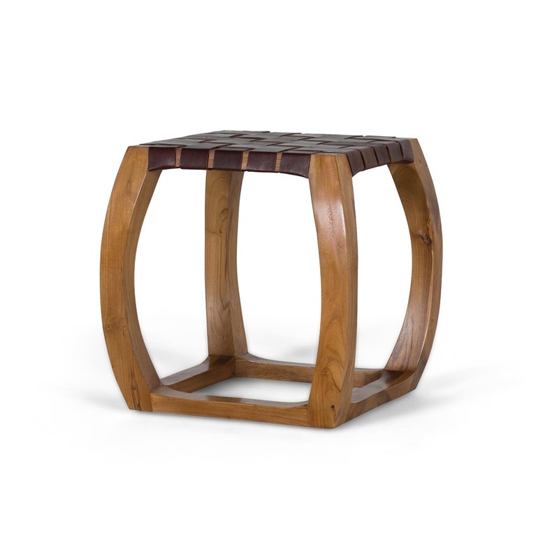 Rzemieślniczy stołek w masywie Bois de Mindi