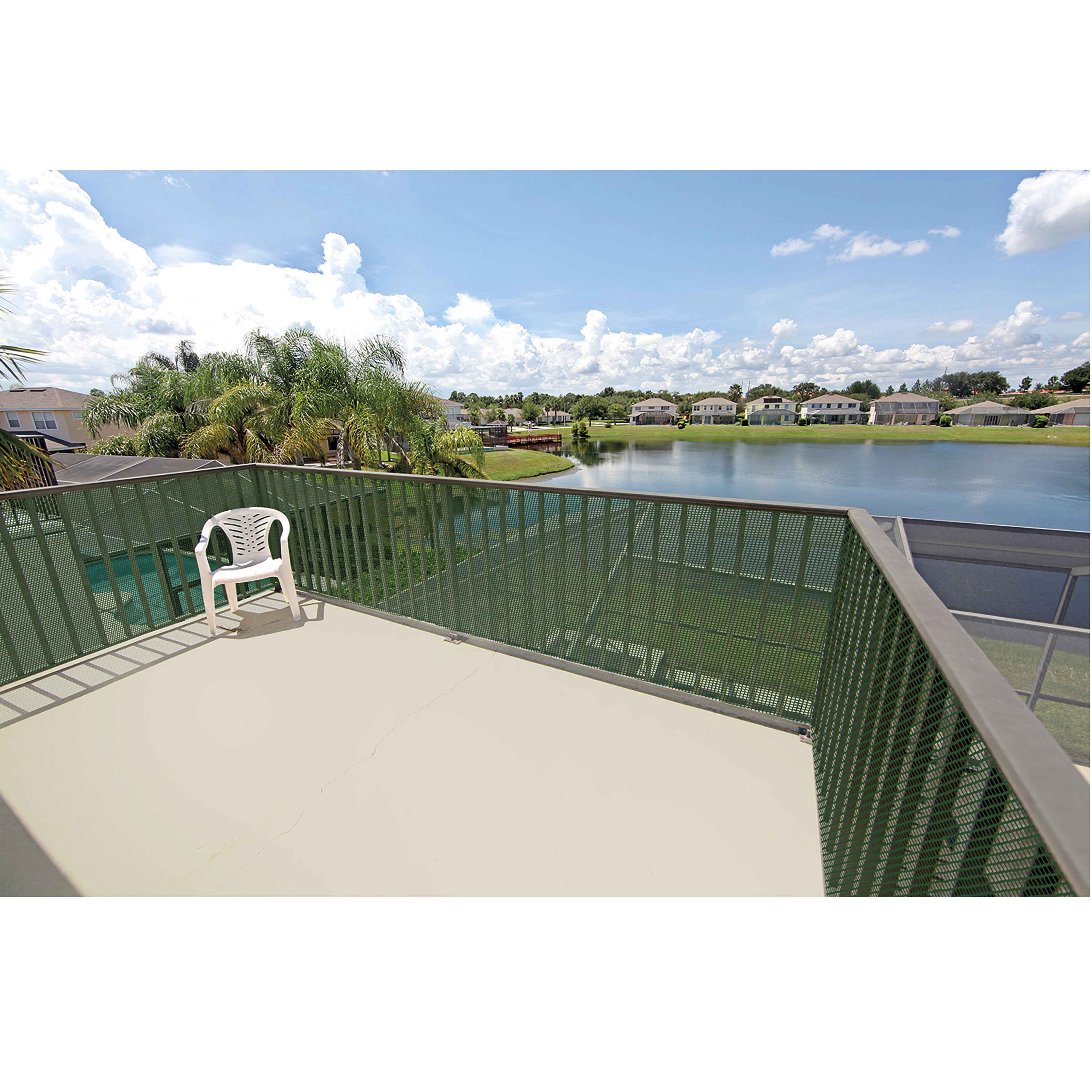 Grillage plastique vert 9x9 mm Taille 1 x 5 m - 2