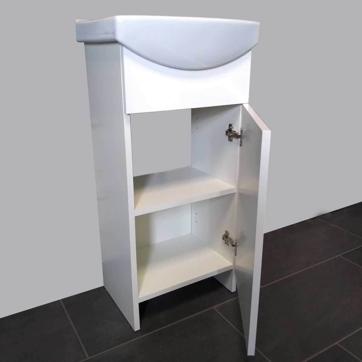 Meuble lave main avec vasque SATI 40 cm - 5