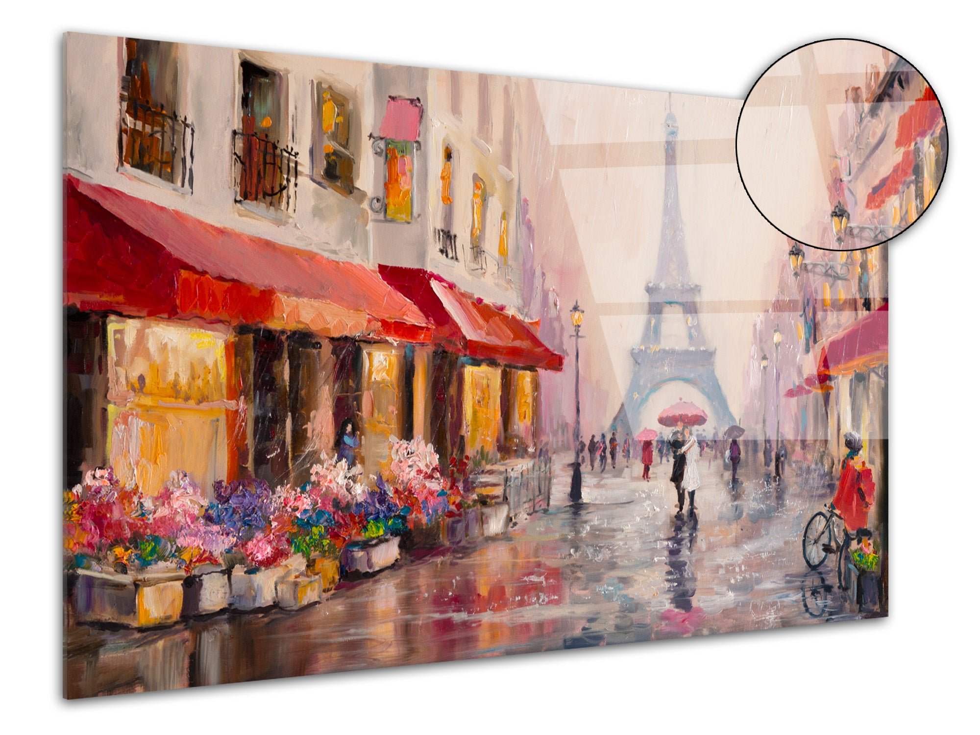 Tableau peinture sur plexiglas Rue de Paris Leroy Merlin — free download