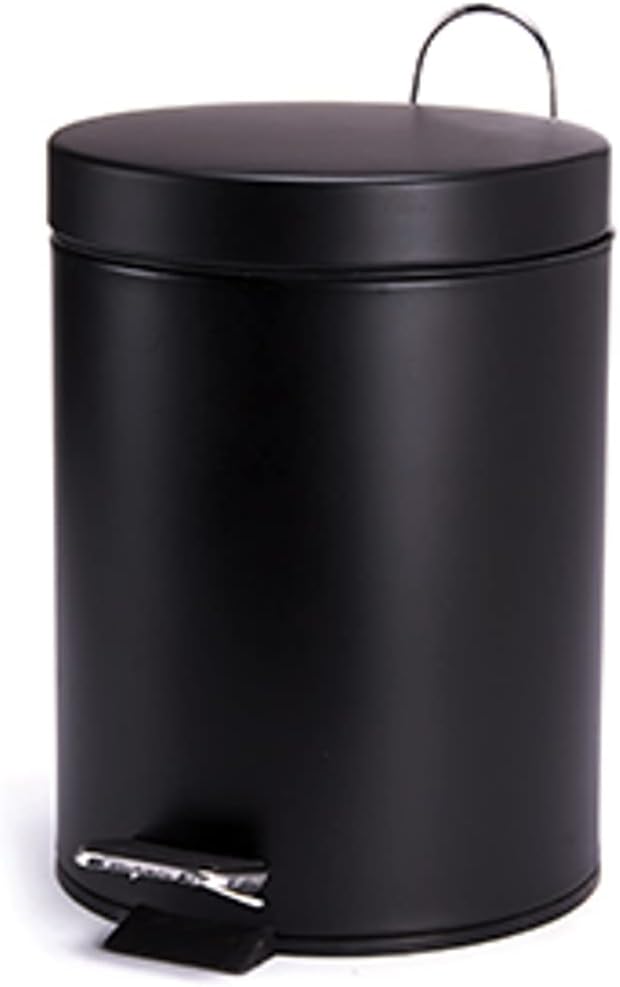 Kosz na śmieci z pedałem INOX 3L Czarny Mat
