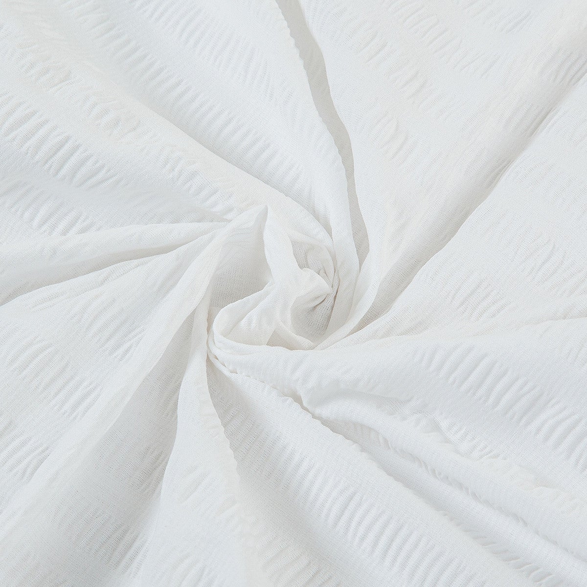 Parure de lit double en seersucker 240x220cm - 5