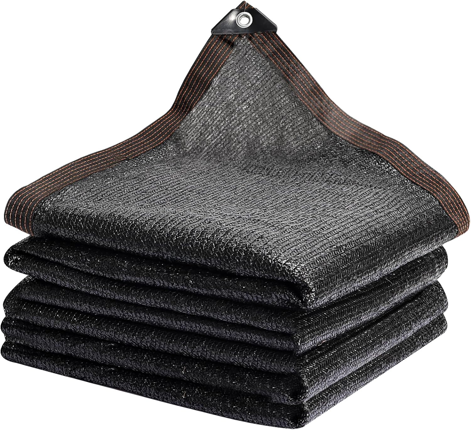 Siatka cieniująca siatka chroniąca przed słońcem tkanina cieniująca z ochroną UV siatka cieniująca do szklarni wiatrochronna okrywania ogrodu czarna