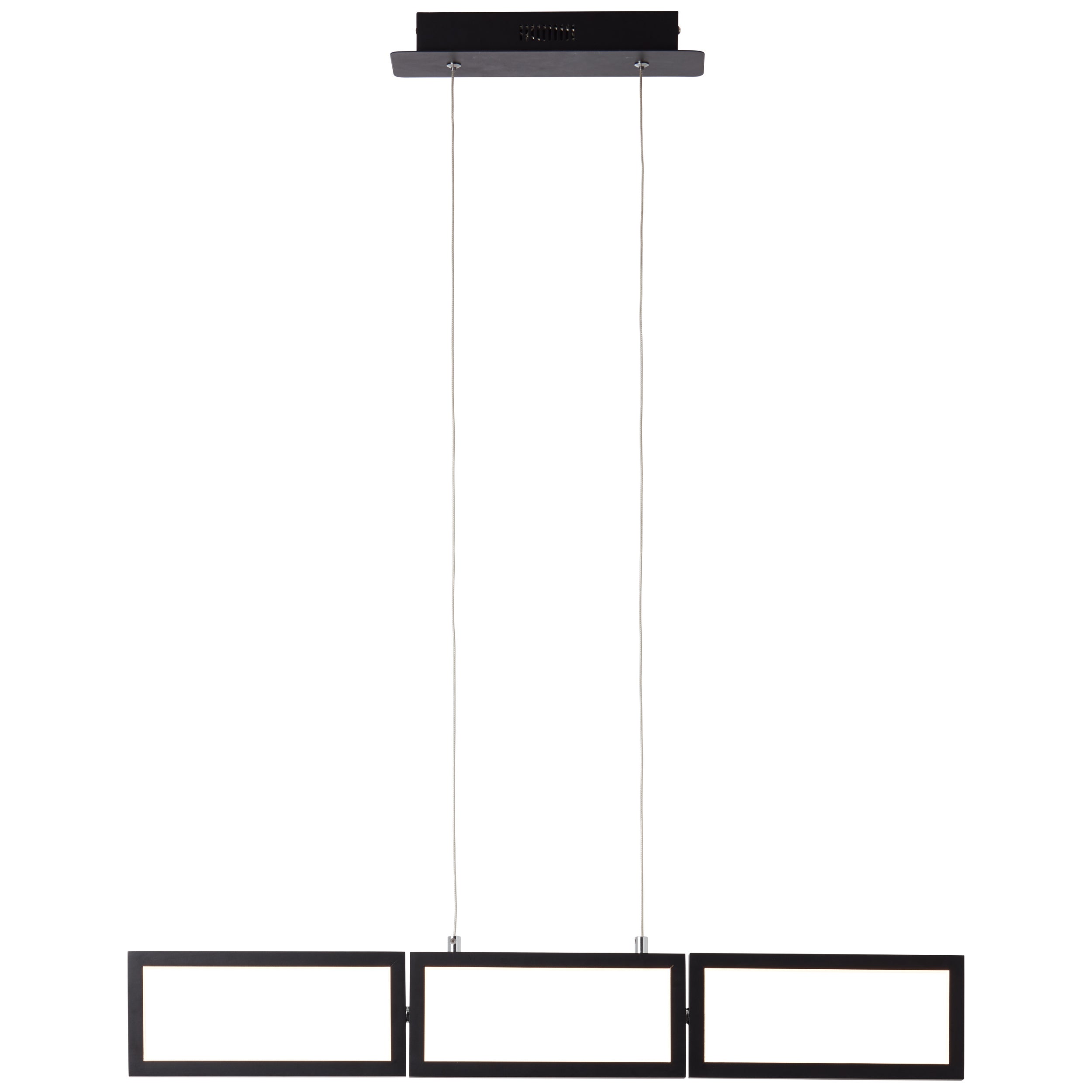 Brilliant lampa Kaami LED zewnętrzna lampa stołowa 37cm czarny matowy metal/czarny bambus 2W zintegrowana dioda LED - 3