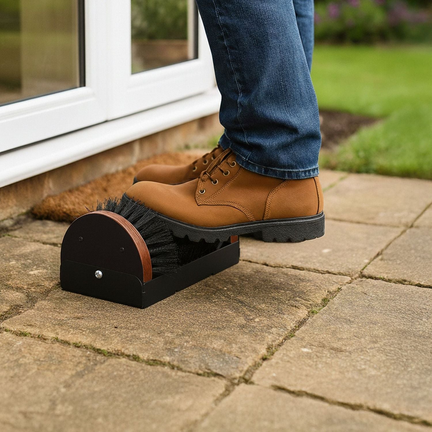 Gratte Botte Ancien Grattoir à Bottes Jobsite - Brosse Nettoyage Pour Chaussures Boueuses, Entretien Extérieur Protection Sol Intérieur