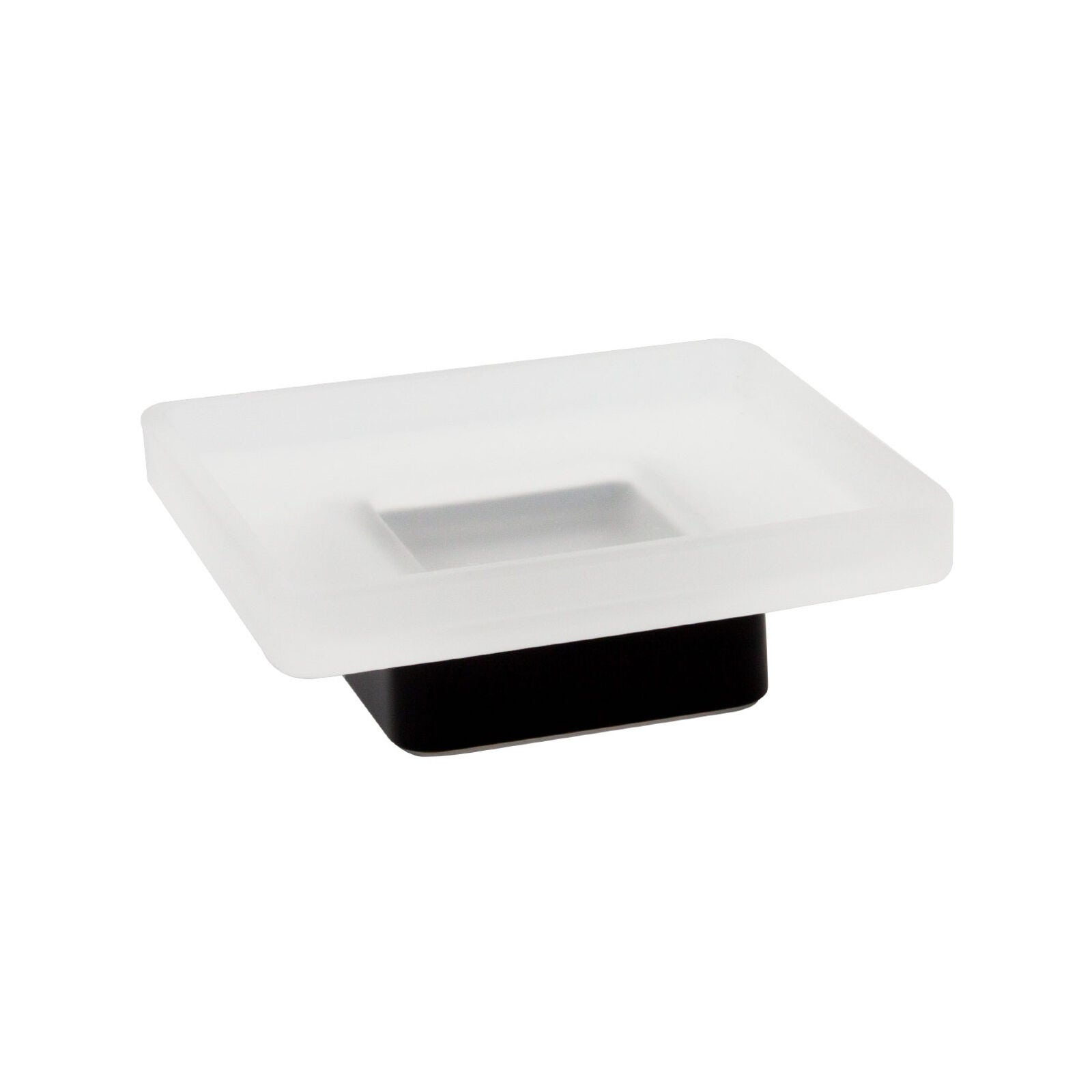 Nimco Bormo - Distributeur de savon, chrome/verre dépoli BR 11059C-26 | Leroy Merlin
