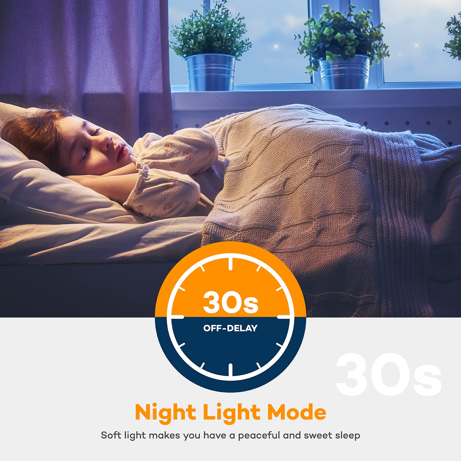 Plafonnier LED Dimmable, 24W 3000K-6500K Plafonnier Salle de Bain avec Télécommande, IP44,Applicable à Salle de Bain, Chambre, Cuisine, Salon, Balcon - 4