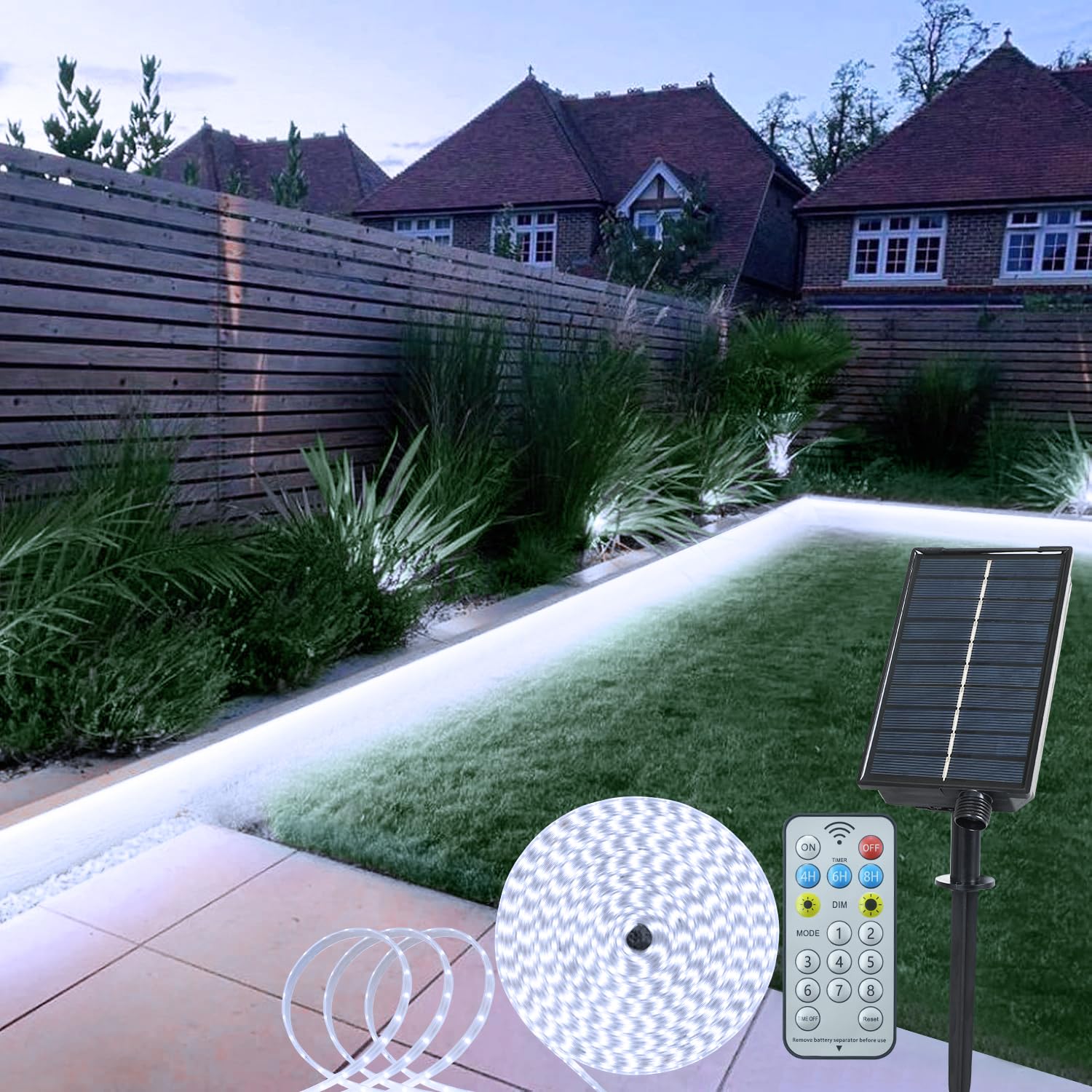 Bande lumineuse Aktive LED Multicouleur Jardin 3 m (6 Unités)
