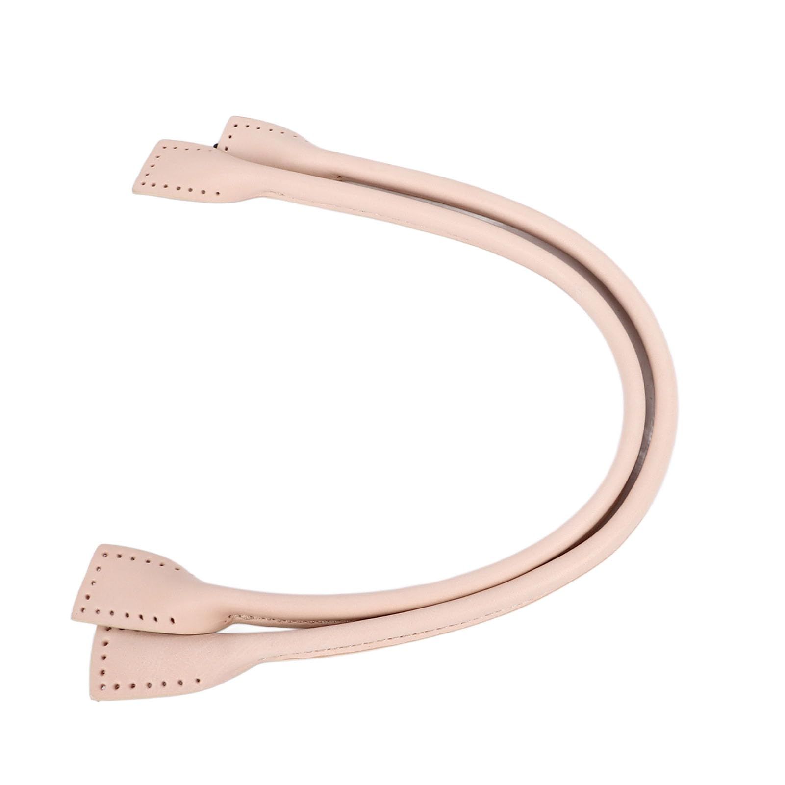 paio di manici per borse fai da te in pelle, manici per borse in