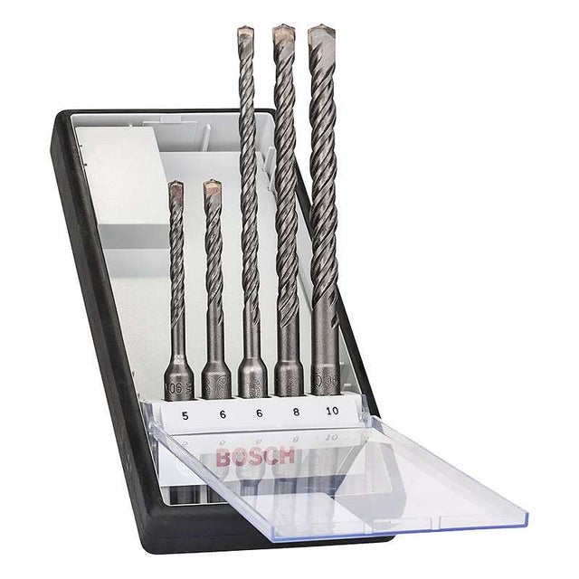 Lot De 5 Forets SabreCut SDSA6_5 6 X 160 Mm Homologués PGM SDS Plus Pour Brique En Pierre