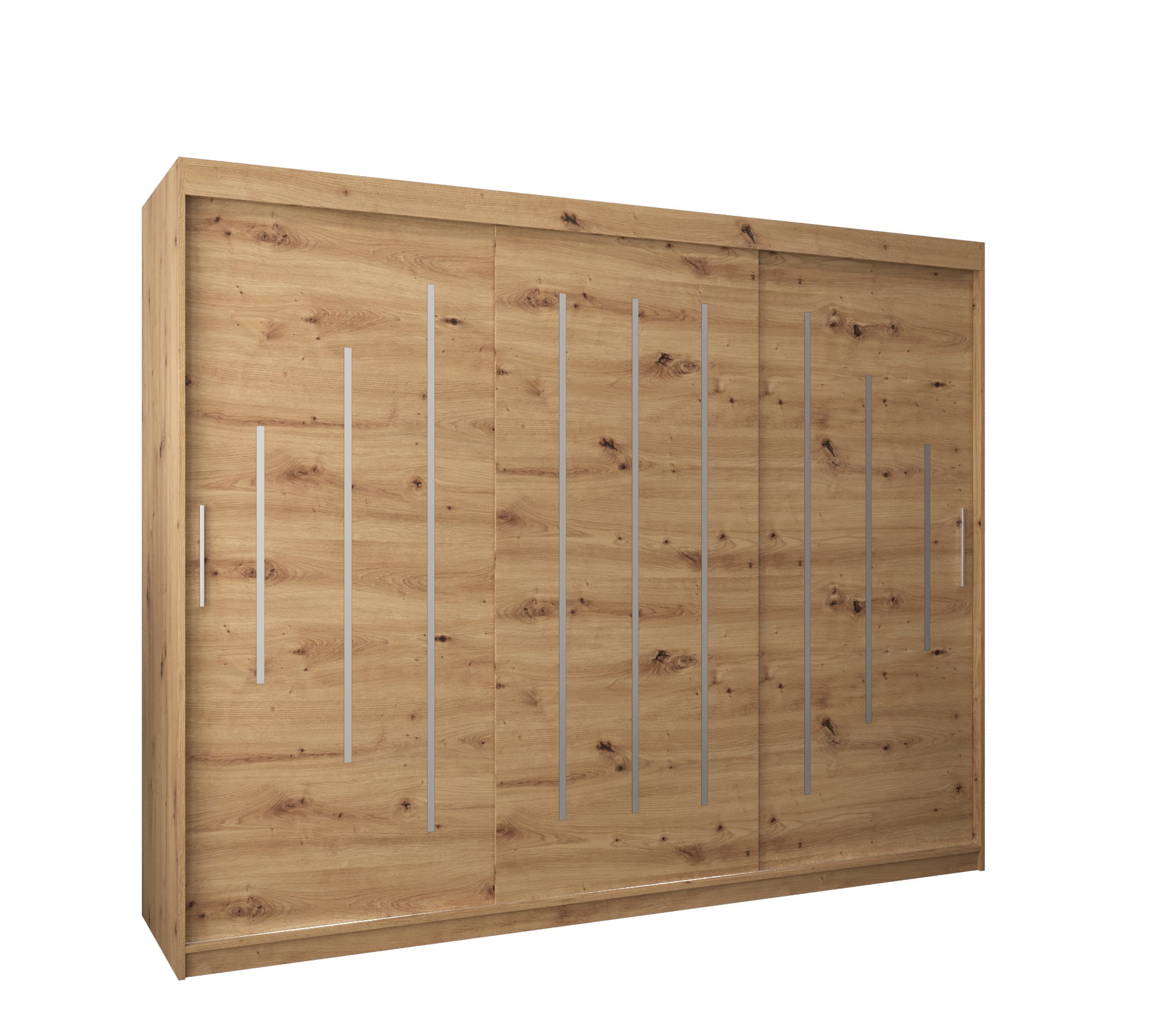 Szafa przesuwna garderoba York 250 x 62 x 200 cm Artisan - Abiks Meble