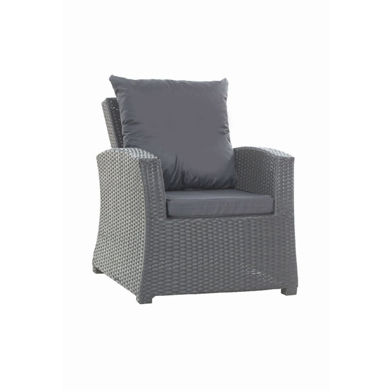 4 x Poduszki na krzesło ogrodowe 56x52x7+56x50 Antracytowa poduszki na krzesło z oparciem fotel ogrdowy rattanowy poduszi na krzesło na zewnątrz