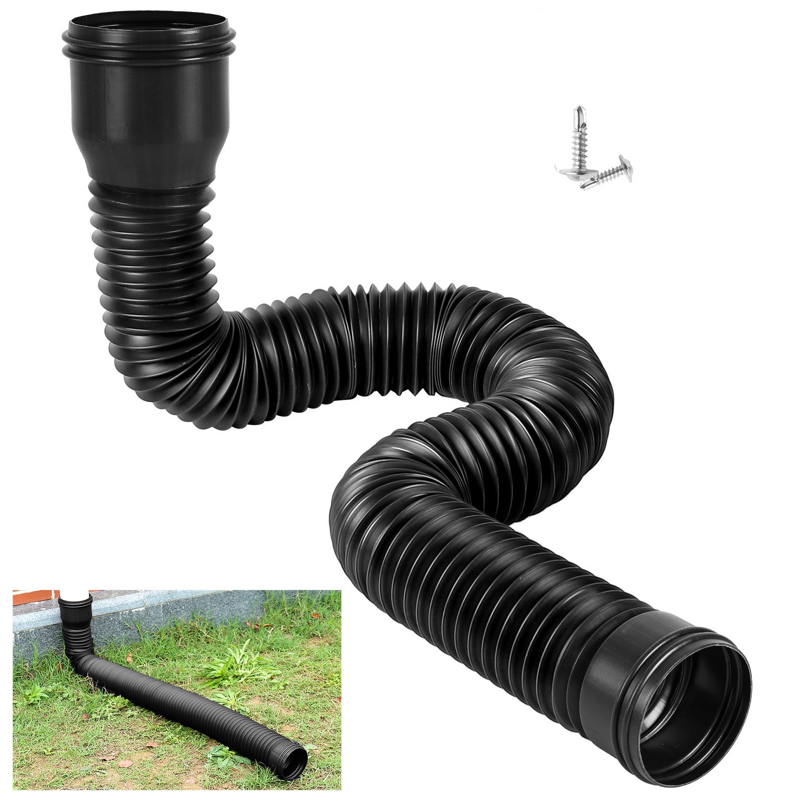 tubi di drenaggio per giardini