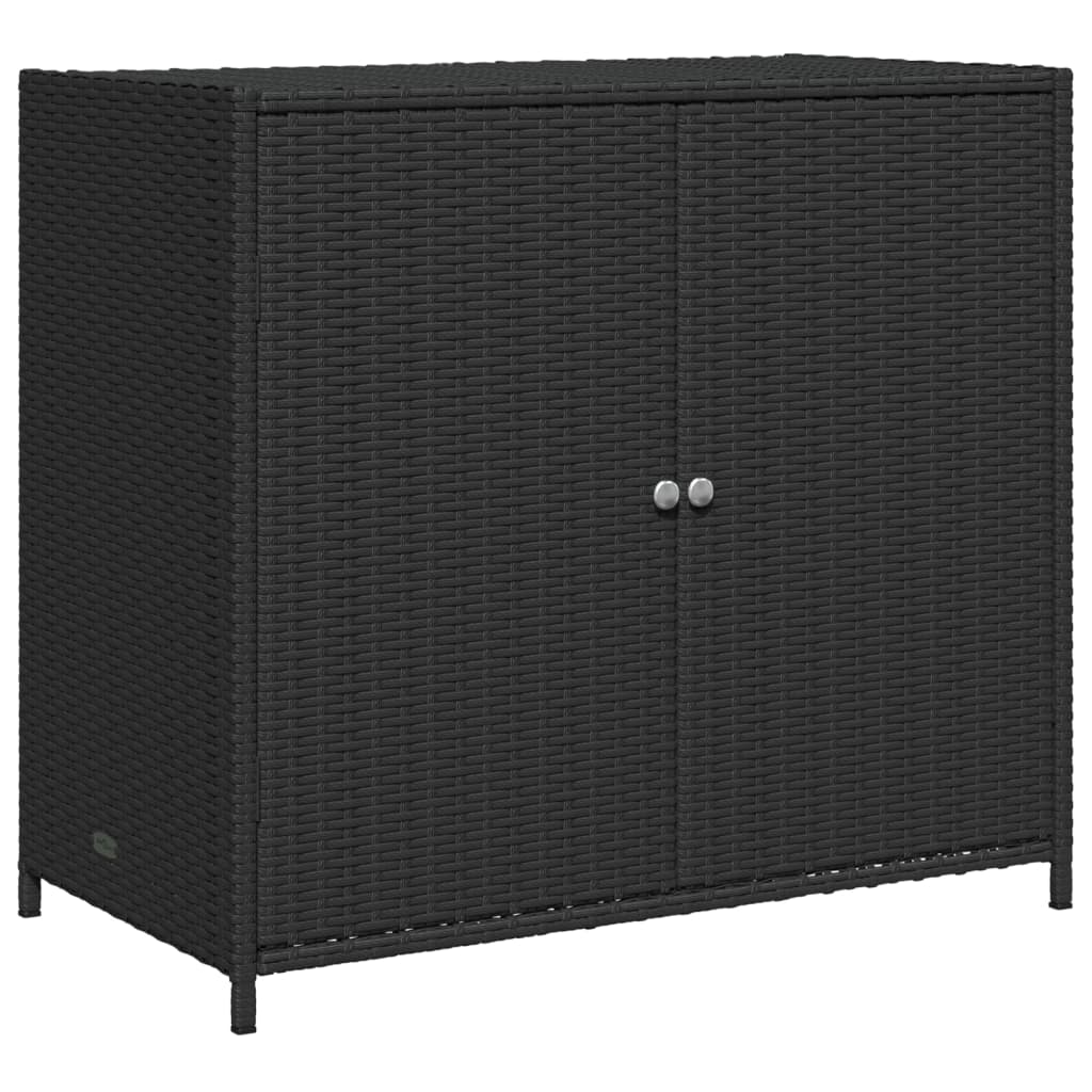 Armadinetto Bagno Nero - Mobiletto Portaoggetti Per WC