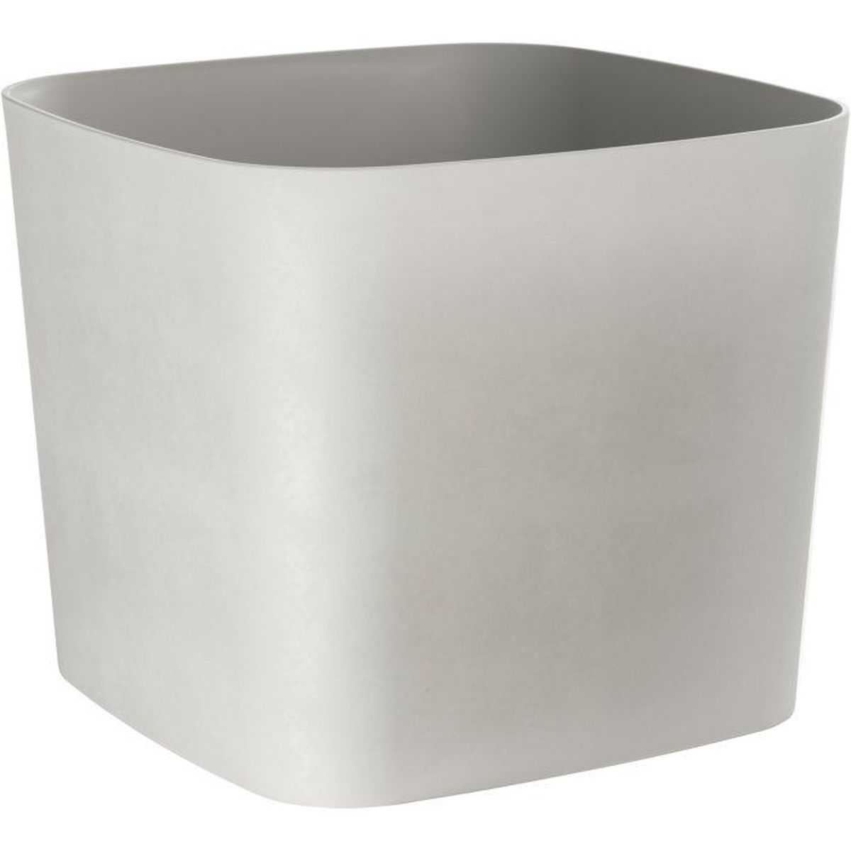 Pot de fleurs carré GARDEN ID SWING CARRE stone white 36L pour ...