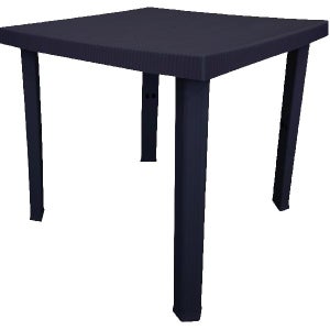 TAVOLO KING 80X80 ANTRACITE – 052024 – Flli Crispino