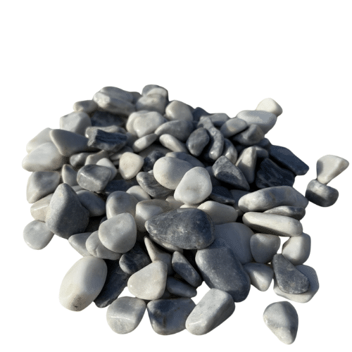 LOT 10 SACS de +/- 25 kg Galet Gris Bleu 15/25 mm - Livraison STANDARD