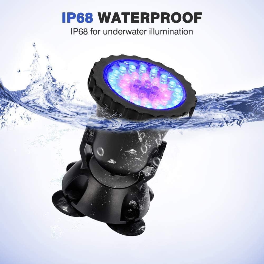 Led Lumières De Piscine Lampe Led Submersible Projecteur De Piscine À Led Lumières De Paysage
