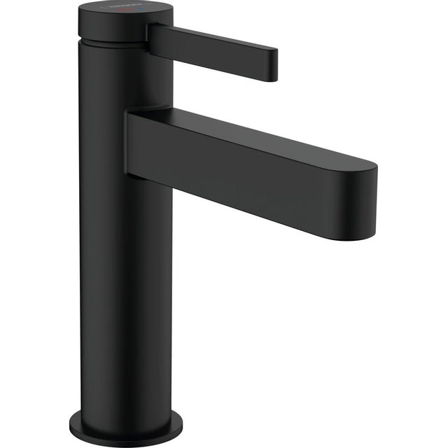 HANSGROHE Mitigeur de lavabo 110 CoolStart, bonde Push-Open Finoris noir mat - 5
