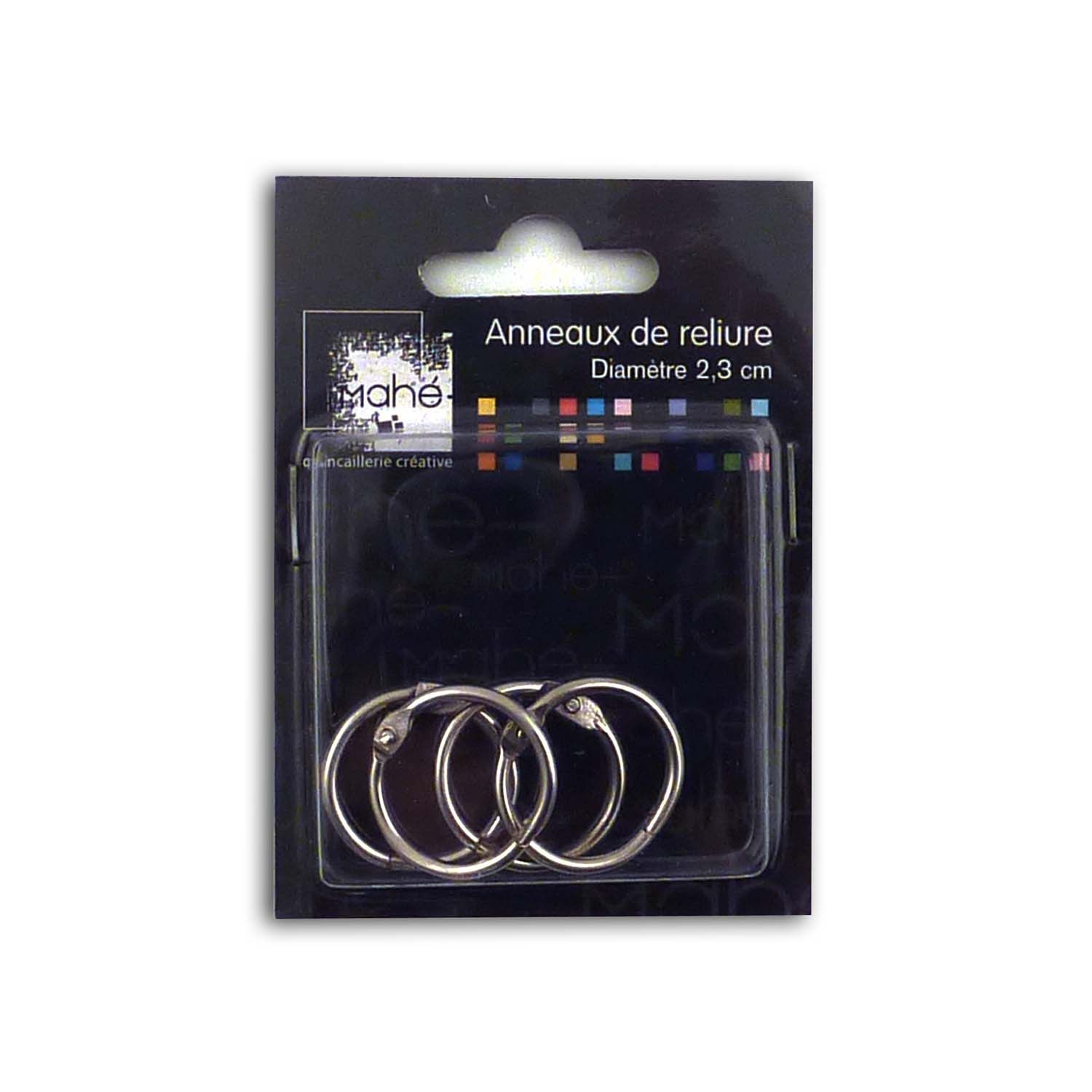 Dryxog 30 Pièces Anneau Reliure Classeur Métal Anneaux