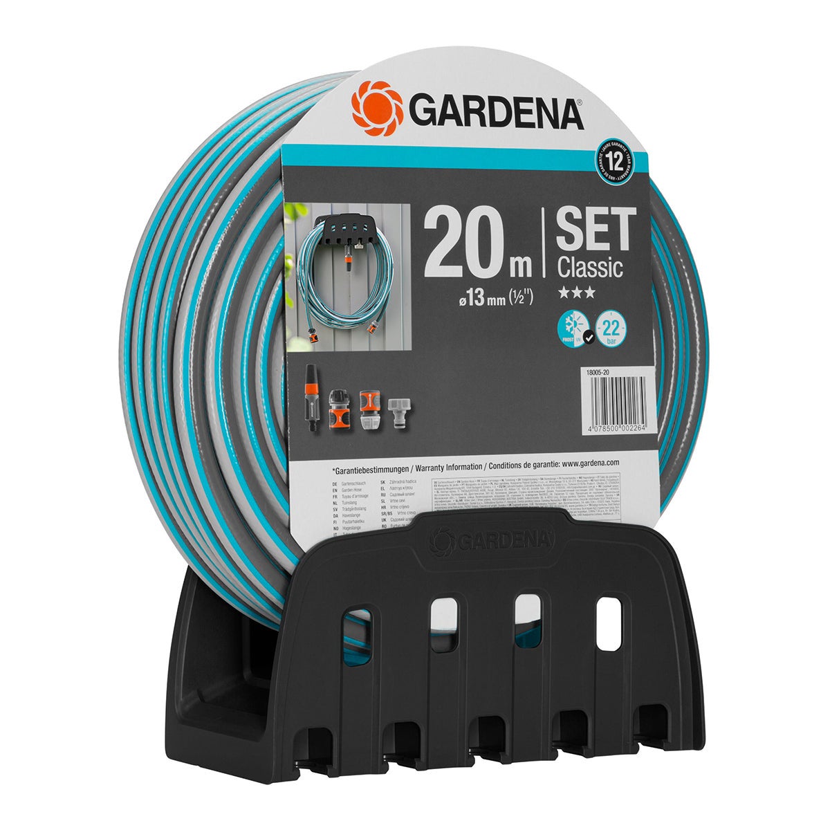 Naścienny bęben do nawijania węża 18005-20 13 mm x 20 m GARDENA